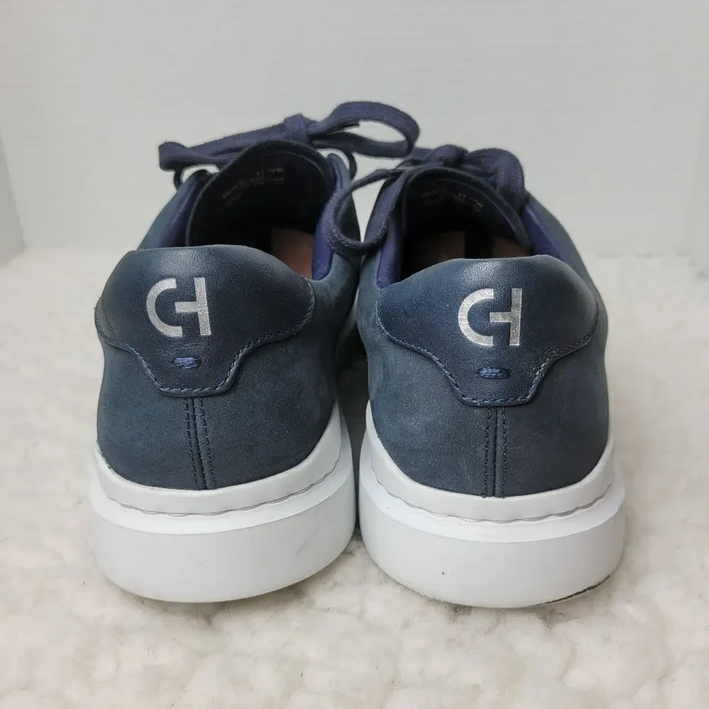Cole Haan Grandpro Rally Laser Cut Men's Sneaker Size 11.5 Navy  Nubuck C31422 G